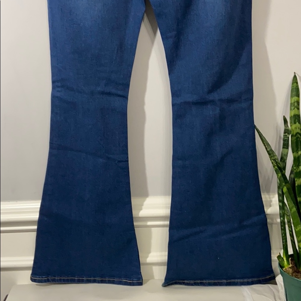 The Coco Brand Bell Bottom Wide Leg Jeans Size L - Picture 6 of 7